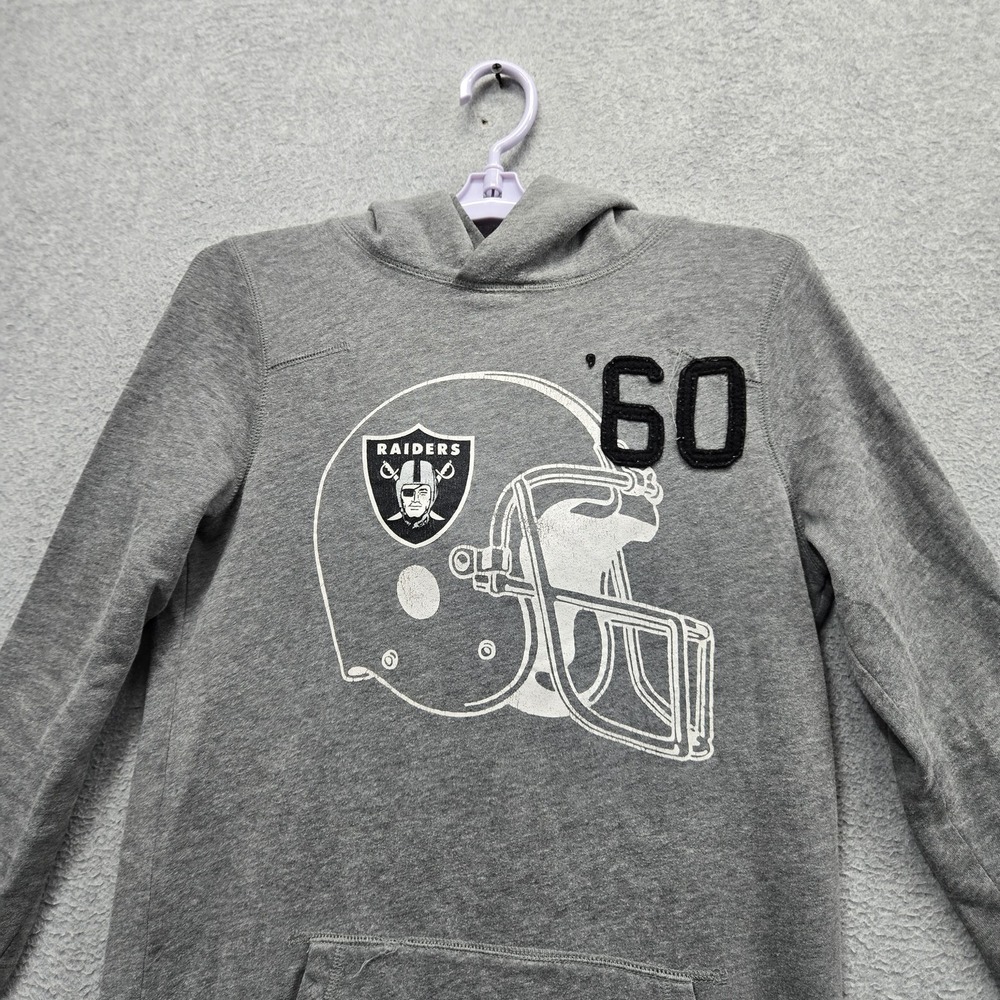 Las Vegas Raiders Women Hoodie S Gray Embroidered PINK Victoria's Secret 60 - Picture 4 of 10